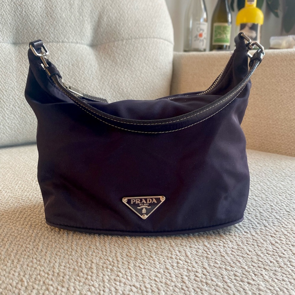 Real Nylon Prada Boat Bag
